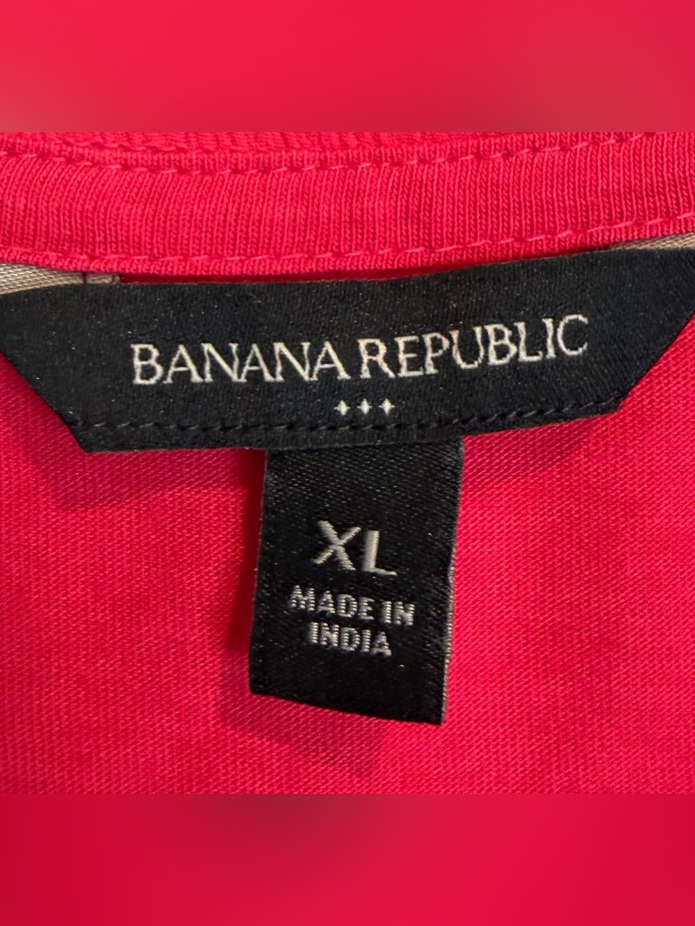 Banana Republic Sleeveless V-Neck Top - Pink - Picture 4 of 4